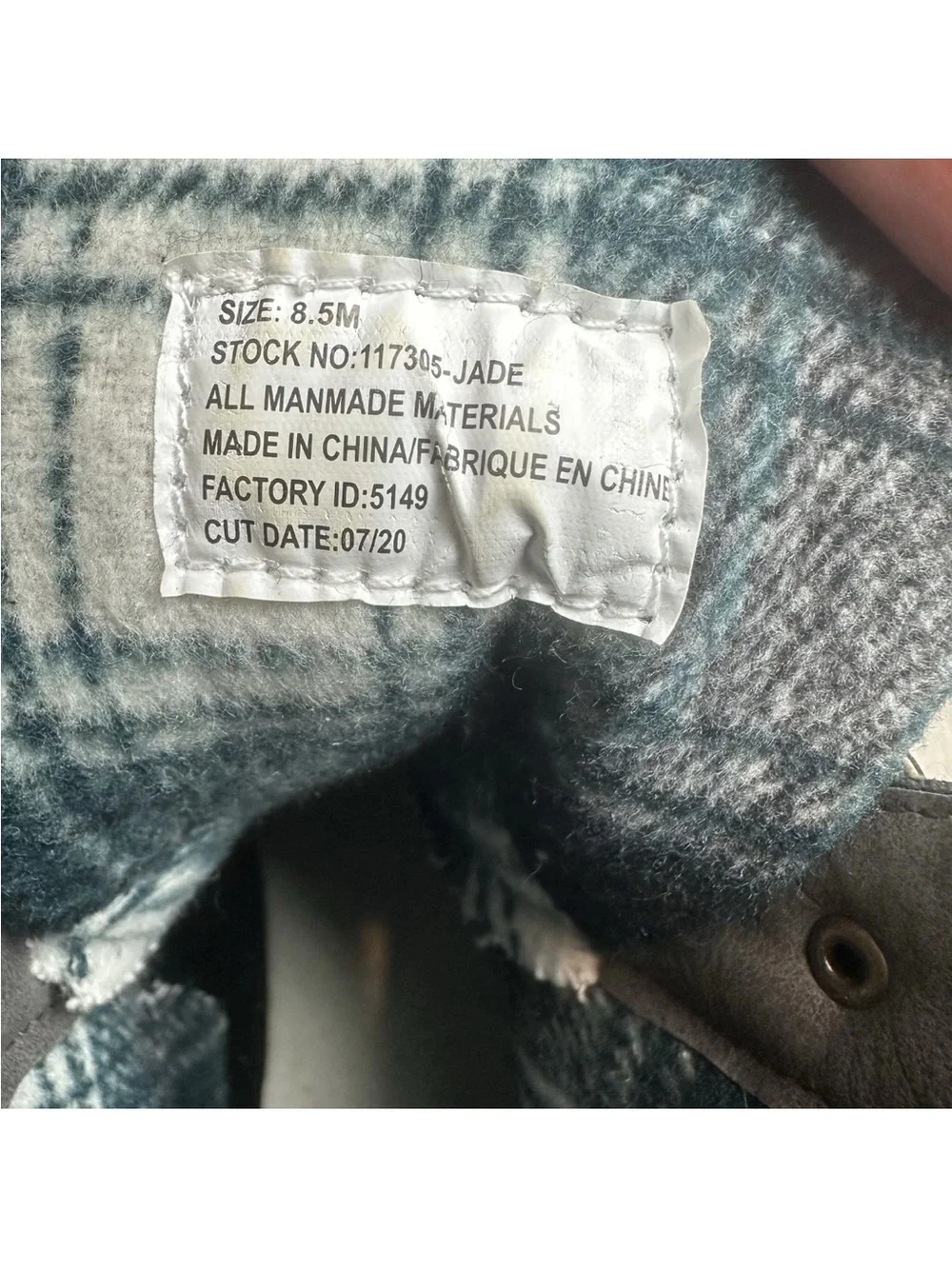 Maurices Size 8.5 Jade Side Buckle Lace Up Duck Boots Gray